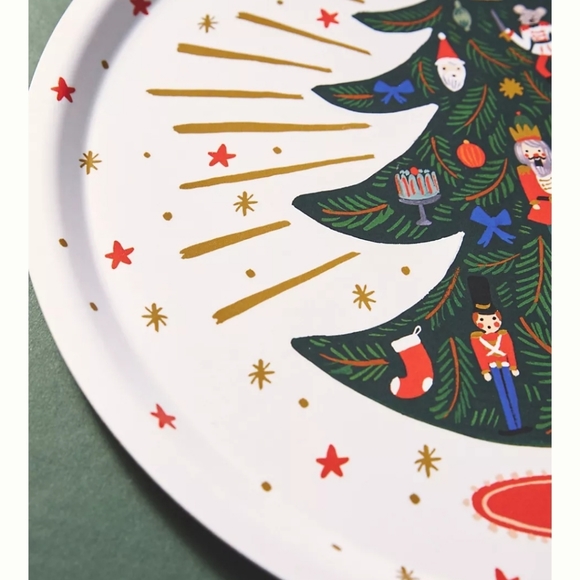 Anthropologie Rifle Paper Co Tree Platter - Picture 3 of 10
